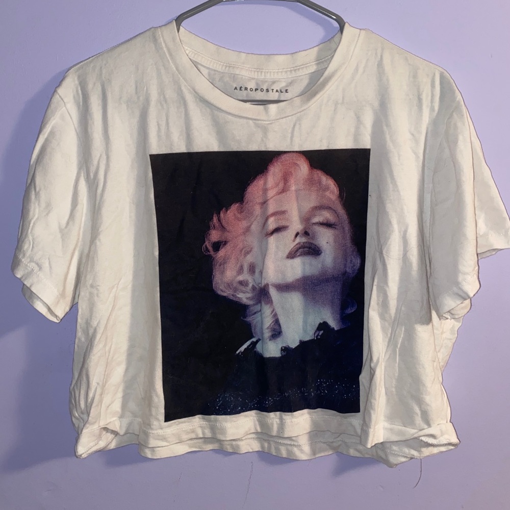 Aeropostale Marilyn Monroe Crop Top